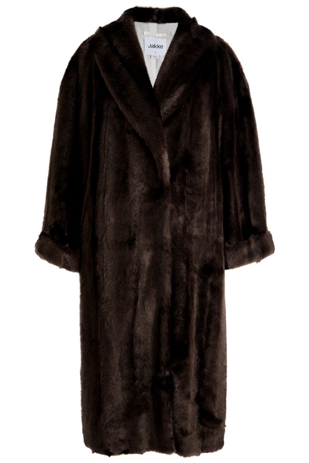 Jakke Castello faux fur coat