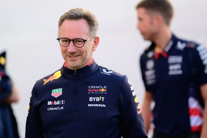 Christian Horner, Team Principal Red Bull Racing, Stefano Domenicali, CEO of the Formula One Group