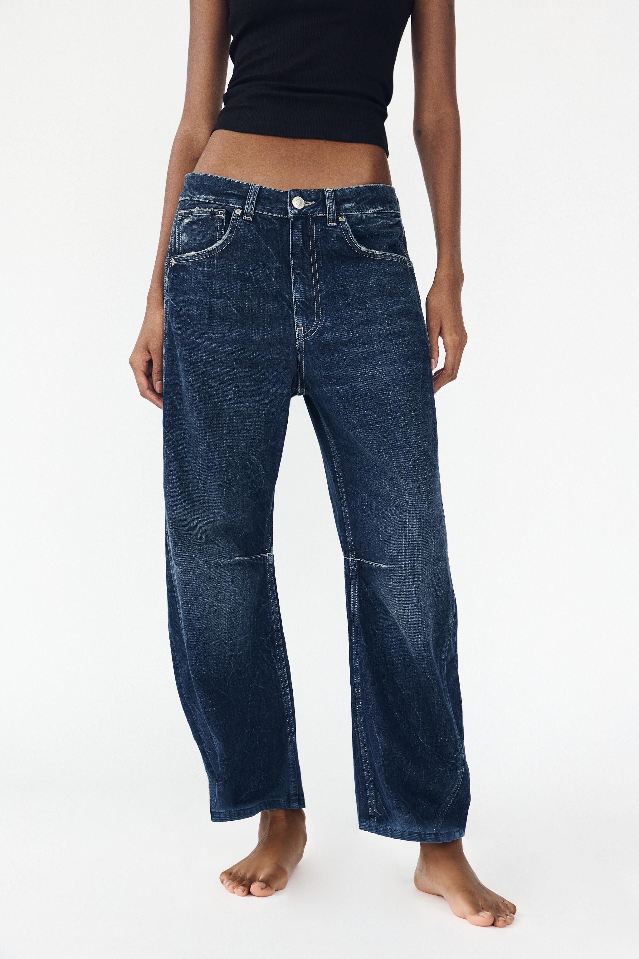 Relaxed Balloon Mid-Waist Trf Jeans