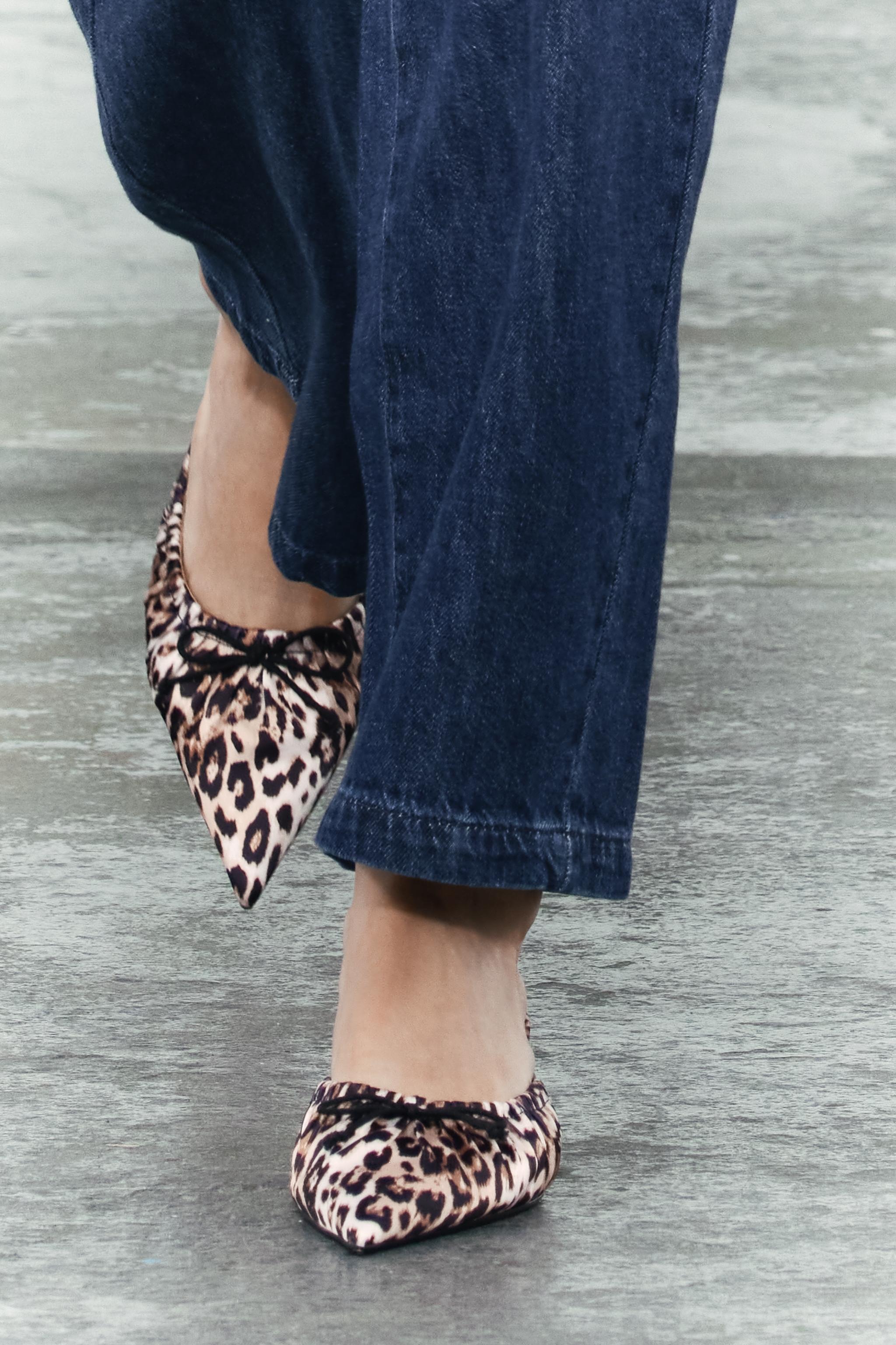 Animal Print Mules