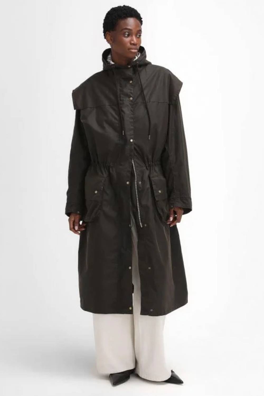 Barbour The Edit by Alexa Liam Waxed Parka