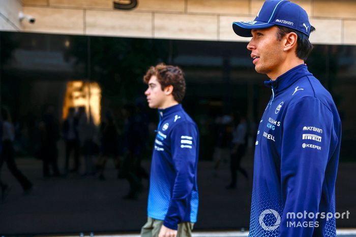 Franco Colapinto, Williams Racing, Alex Albon, Williams Racing