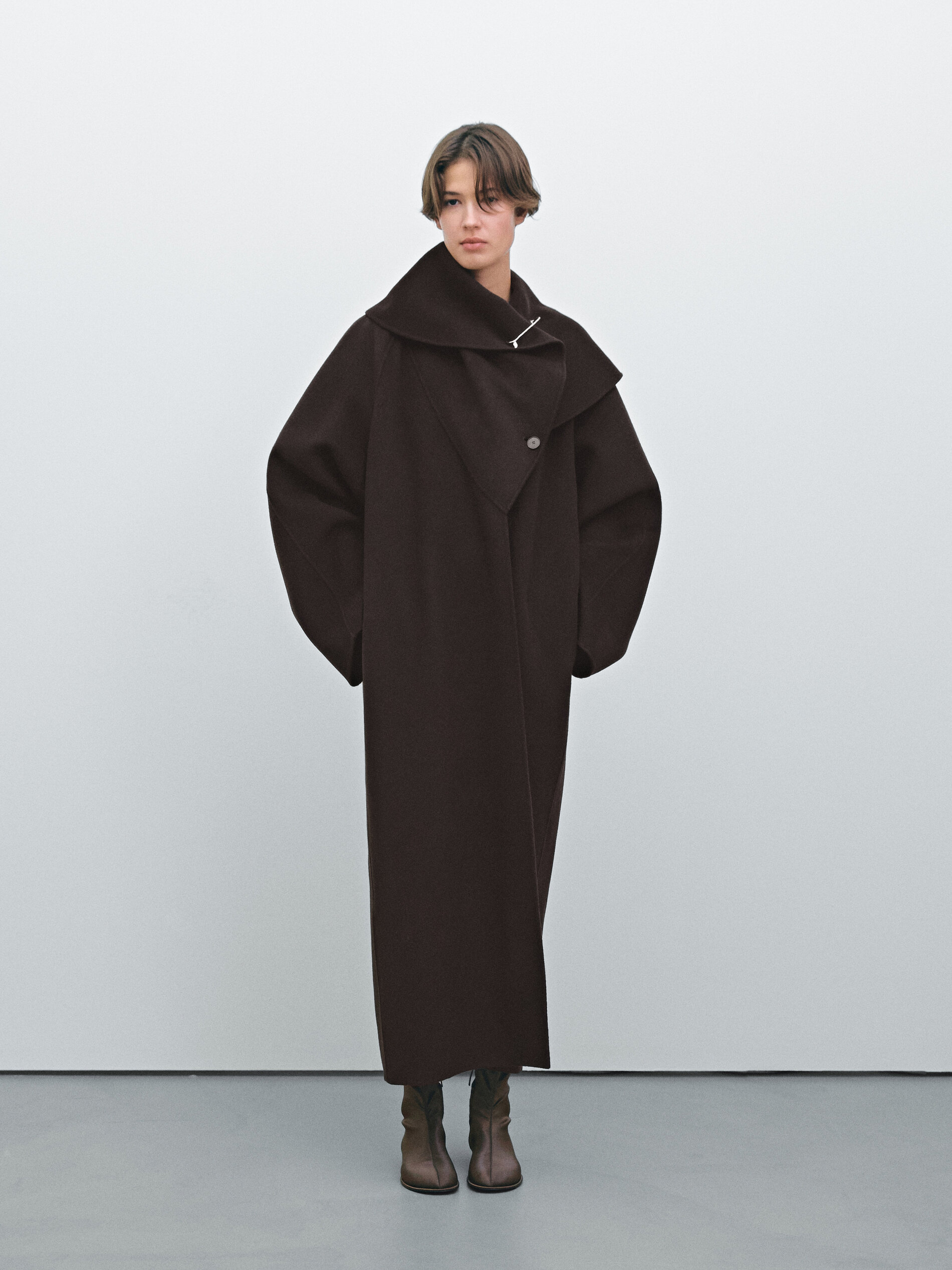 Wraparound Collar Coat - Limited Edition