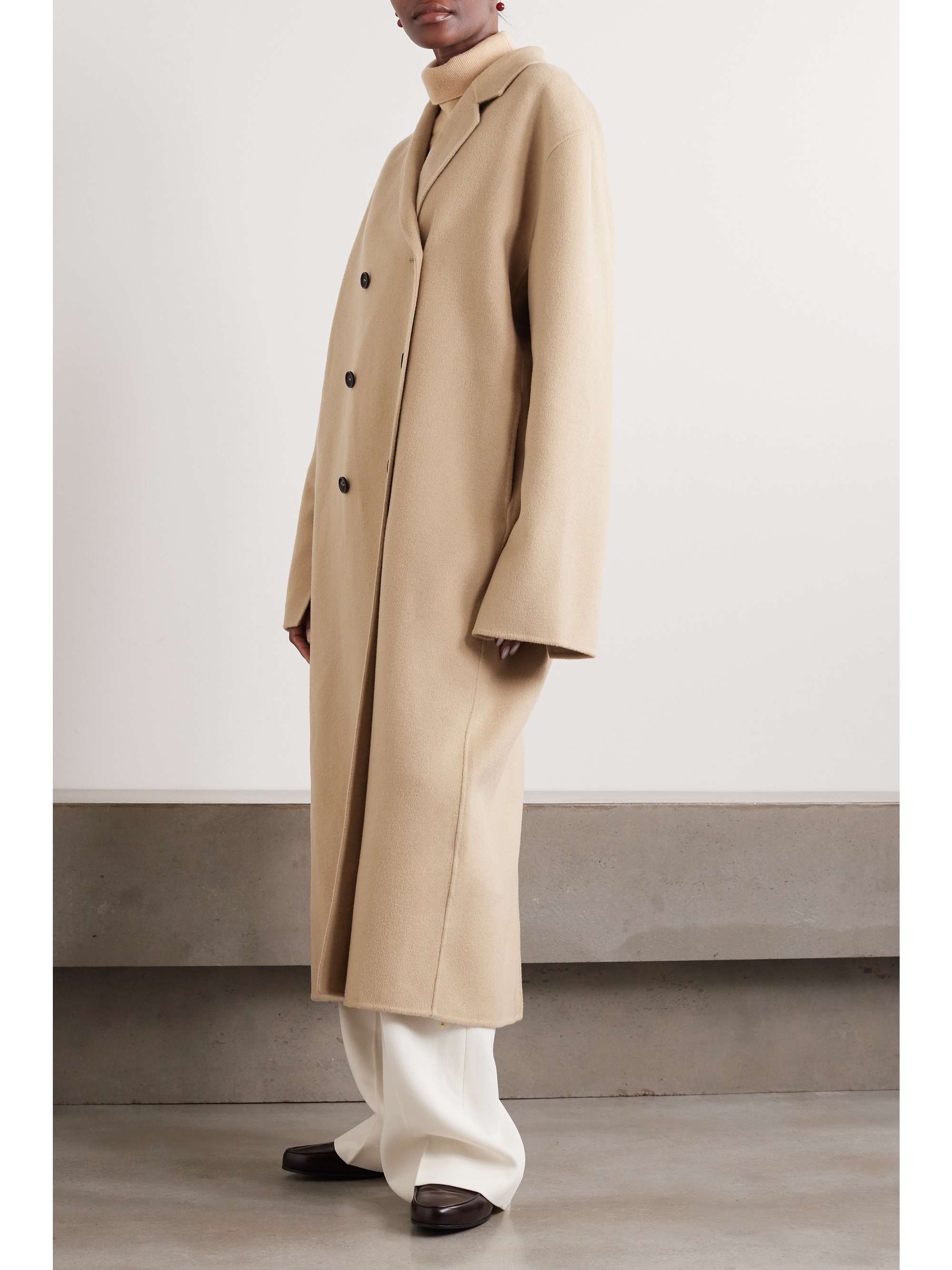 Signature Double-Breasted Wool Coat