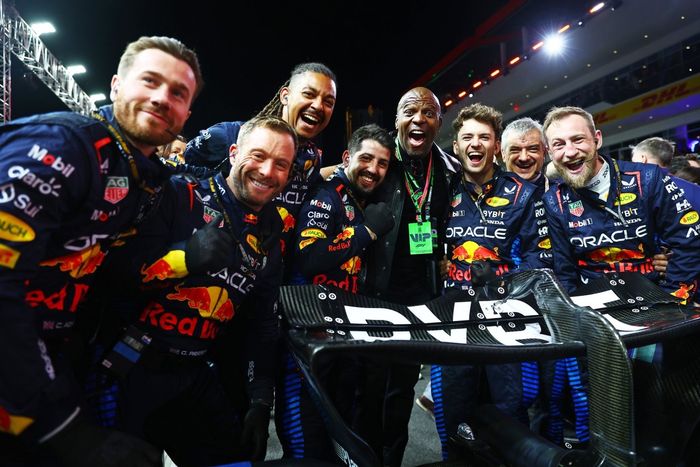 Red Bull Racing team members