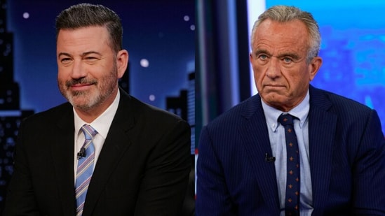 Jimmy Kimmel slammed Robert F. Kennedy Jr. for his past drug use