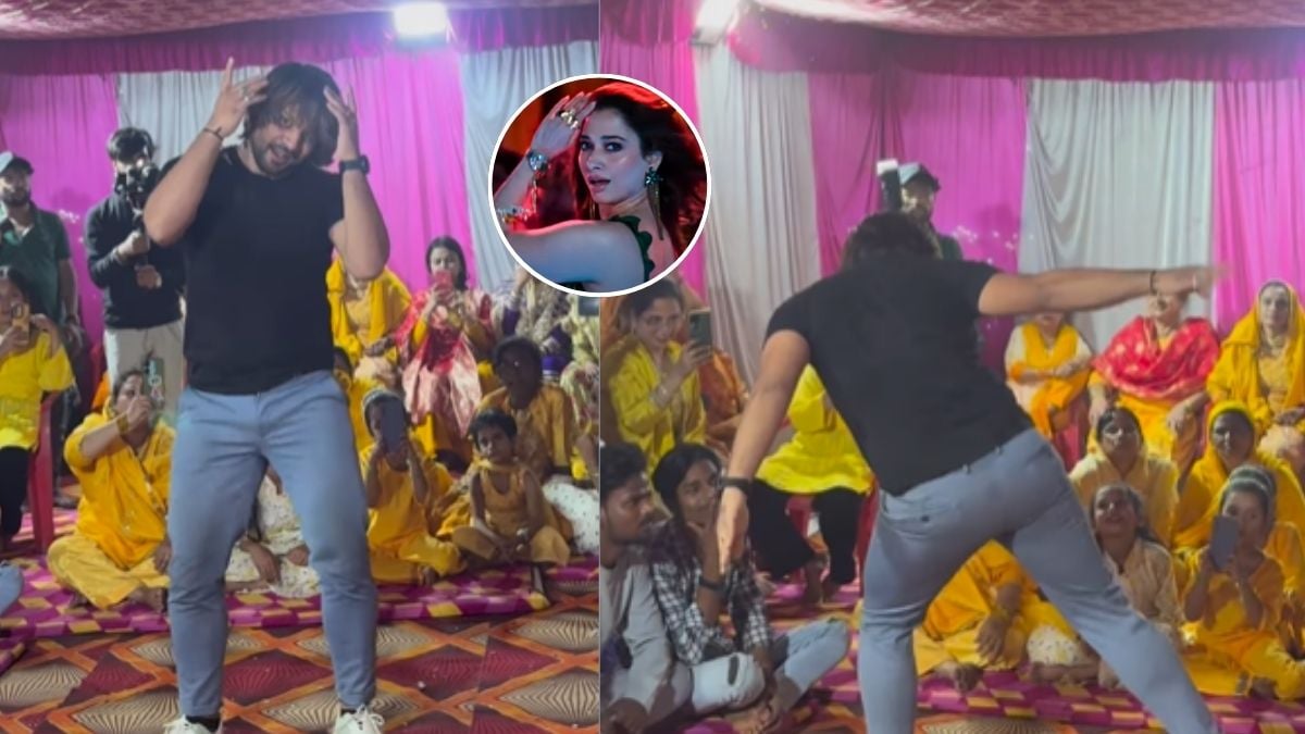 Male Dancer Recreates Hip-Shaking Hook Step From Tamannaah Bhatia's 'Aaj Ki Raat' Song; Video Goes Viral