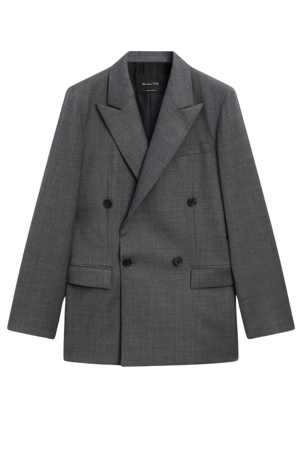 Double-Breasted 100% Wool Blazer Co-Ord