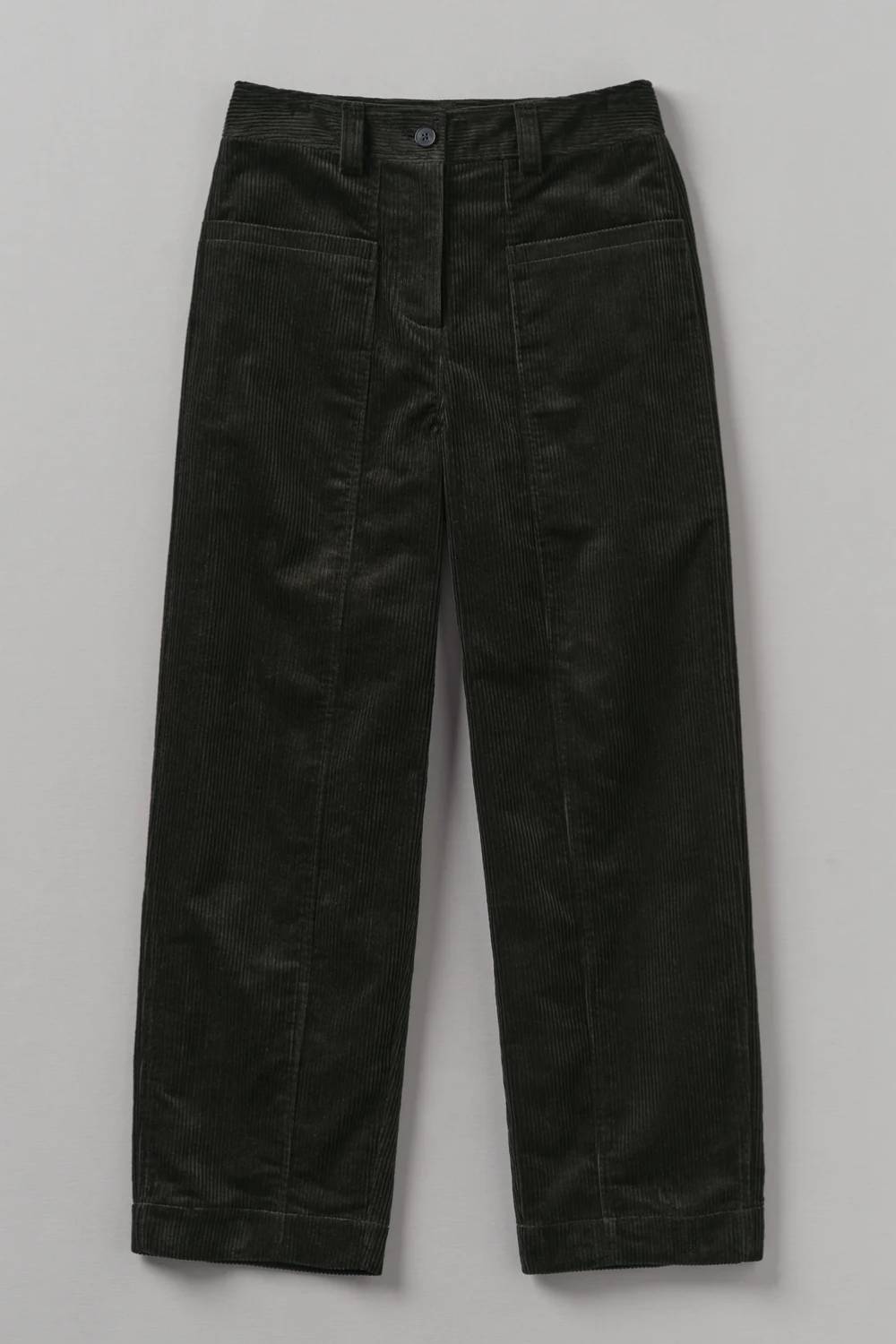 Toast Panelled Organic Cord Trousers