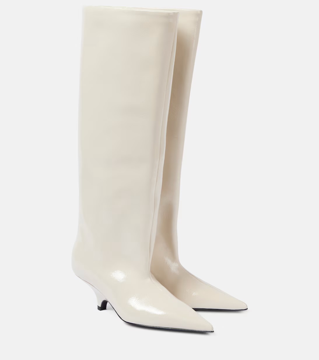 TotemePatent leather knee-high boots