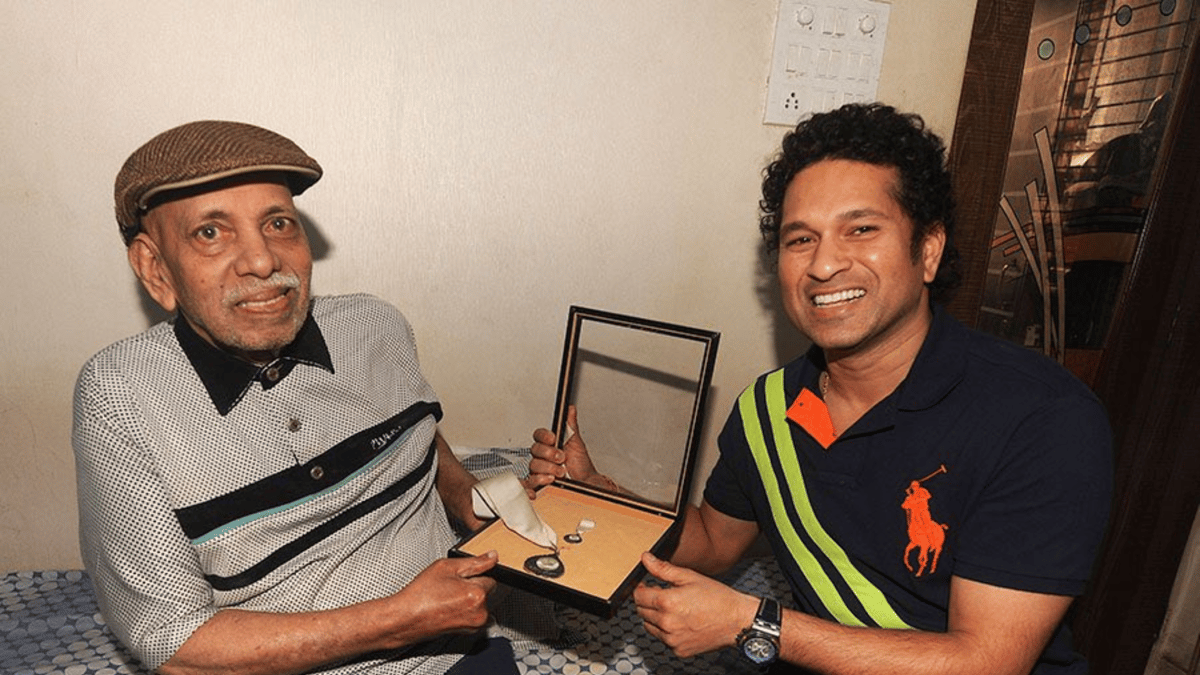 Sachin Tendulkar Calls Childhood Coach Ramakant Achrekar Sir An All-Rounder & 'One-Stop Shop' Of Wisdom