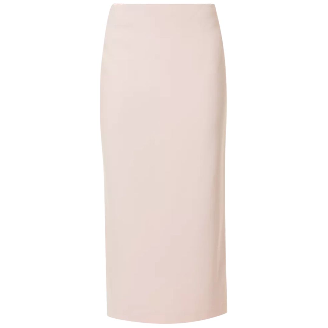 Theory Clean Fit Pencil crepe skirt