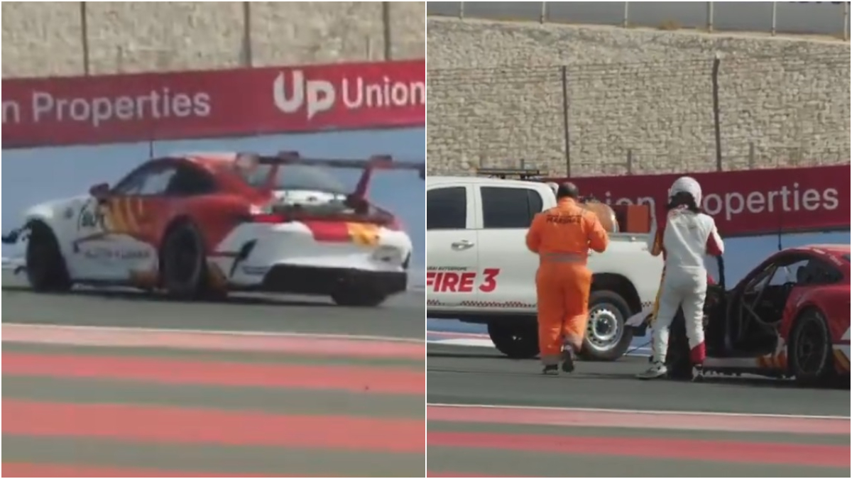 Ajith Kumar's Car Spins Multiple Times In Massive Accident During Dubai Grand Prix Practice Session; VIDEO Surfaces