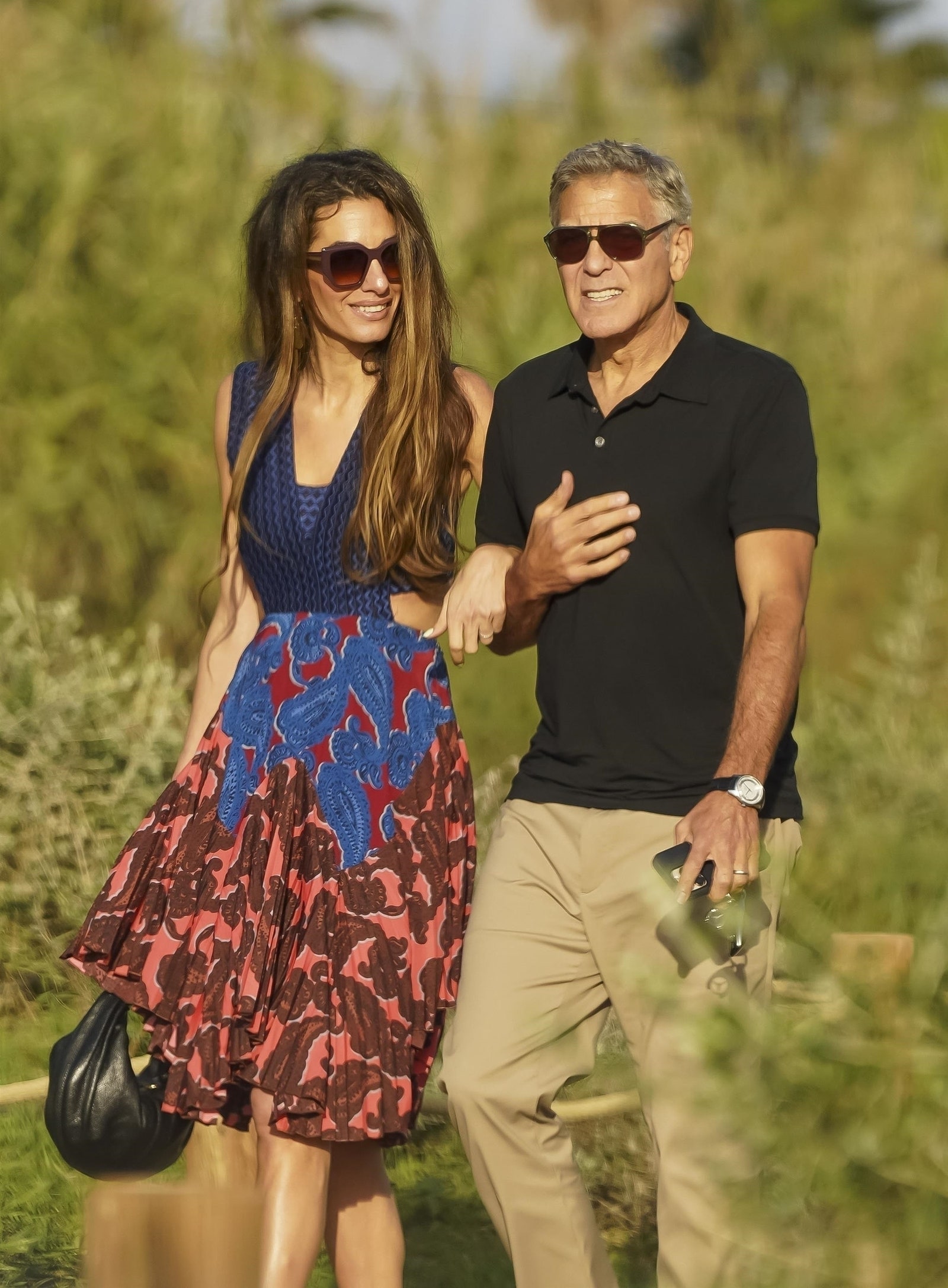 St. Tropez FRANCE  PREMIUMEXCLUSIVE  Actor George Clooney and his wife Amal enjoyed a romantic weekend getaway in...