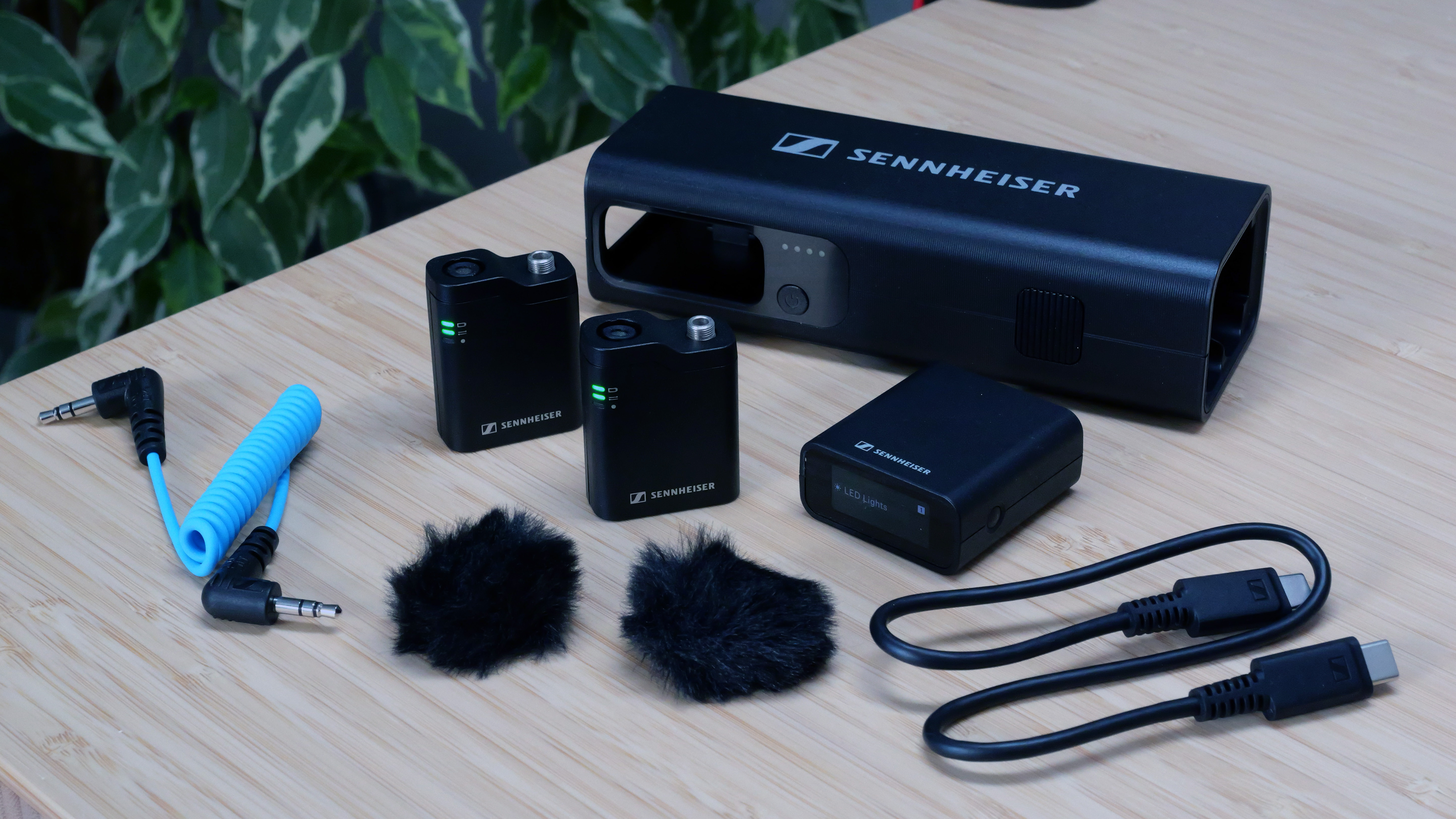 Sennheiser Profile Wireless microphone full set including cables, wind shields and charging case