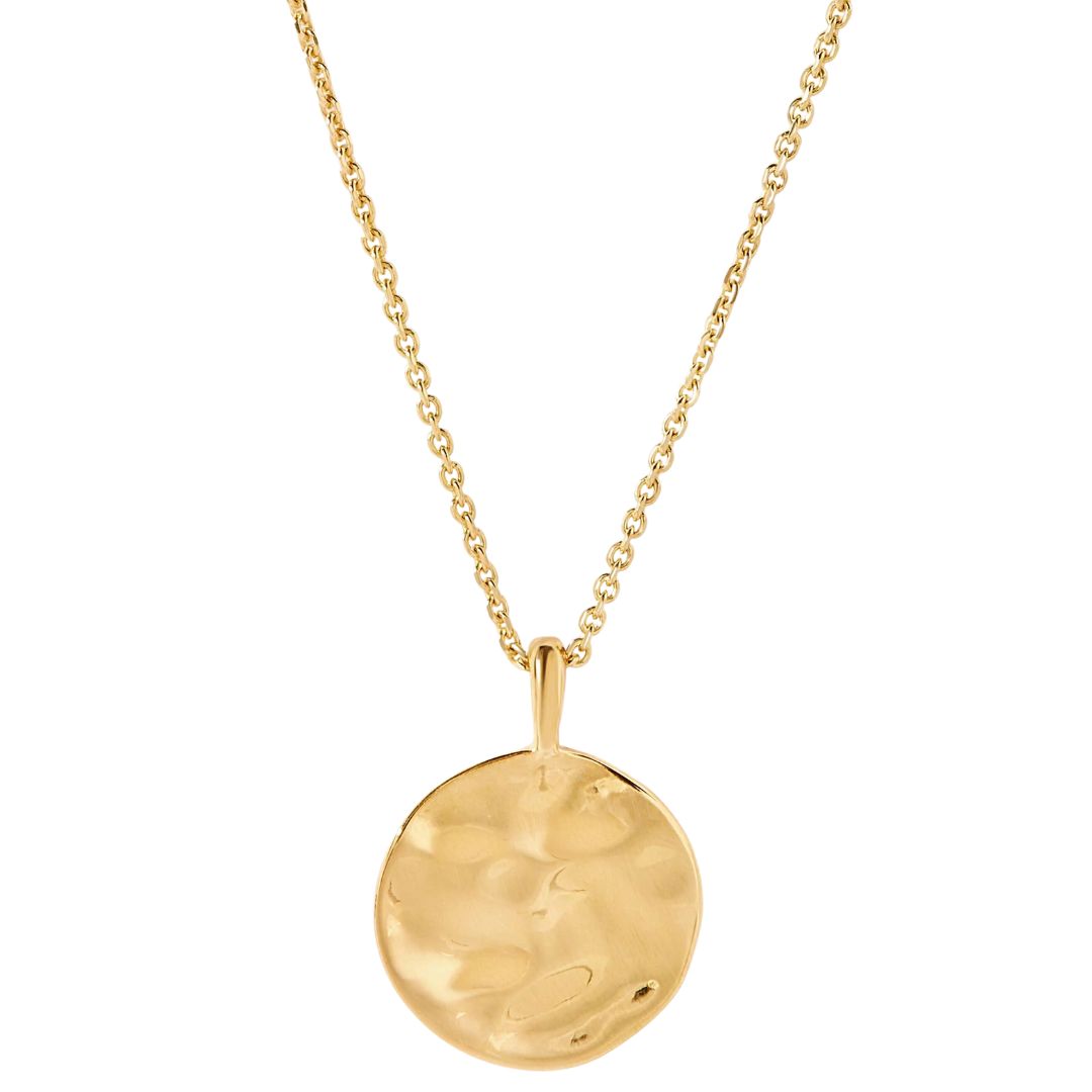 gold coin necklace