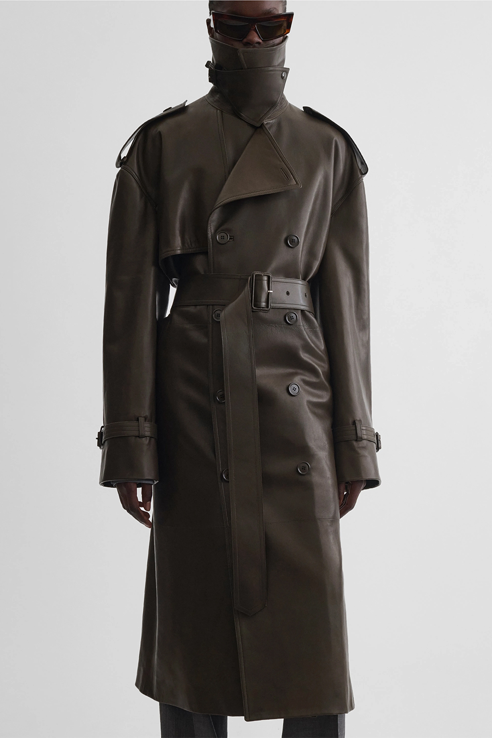 Phoebe Philo funnel neck coat