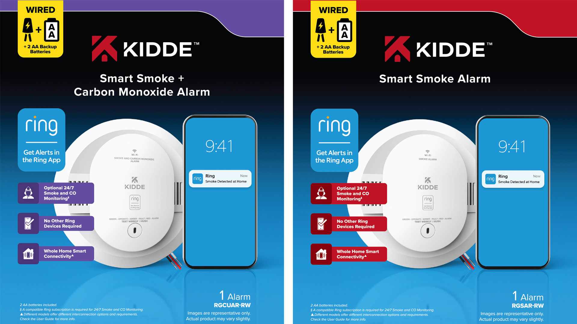 Kidde Ring Smoke Alarm