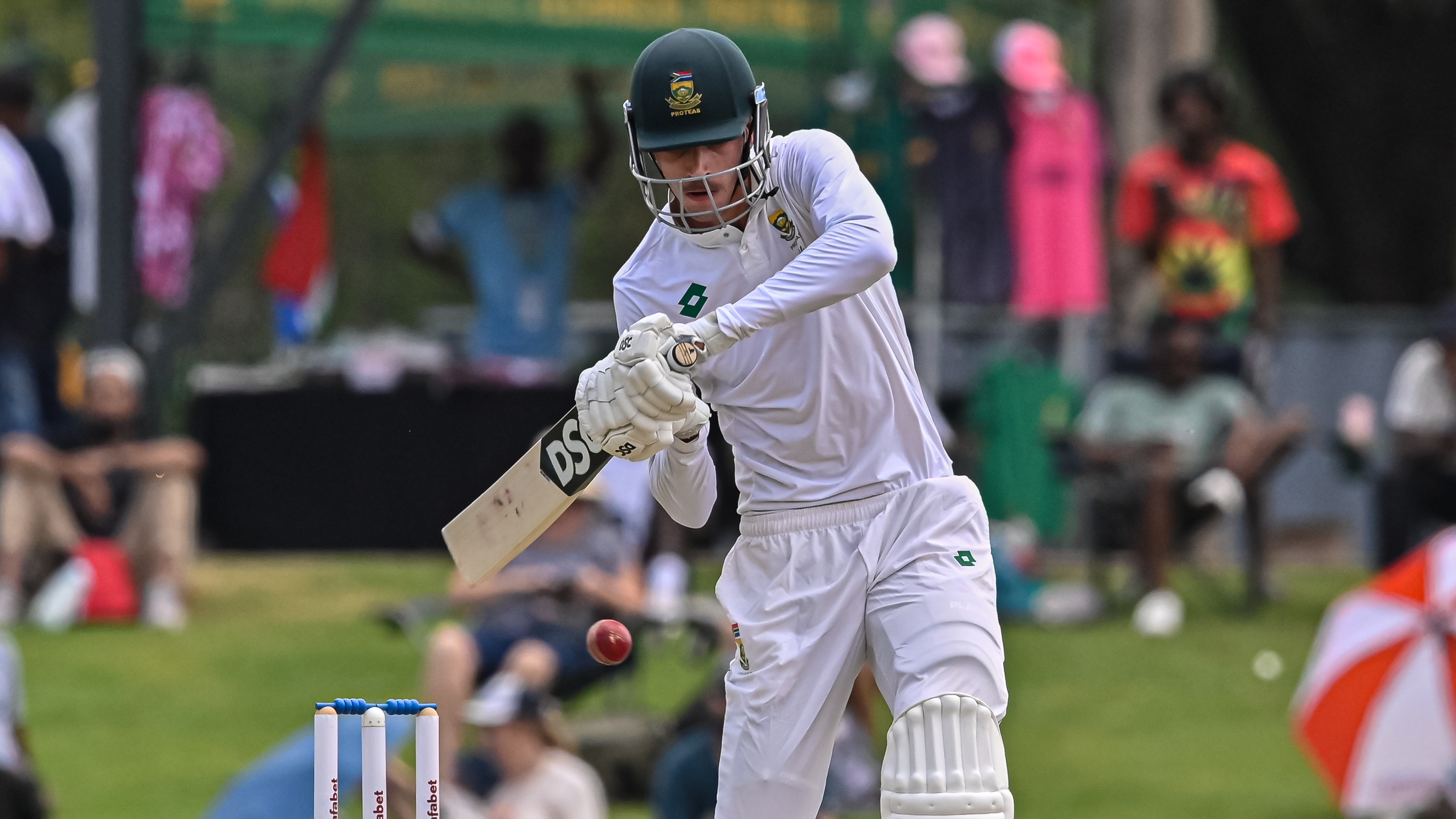 Marco Jansen of South Africa during day 4 of the 1st Test match between South Africa and Pakistan at SuperSport Park on December 29, 2024 in Centurion, South Africa.