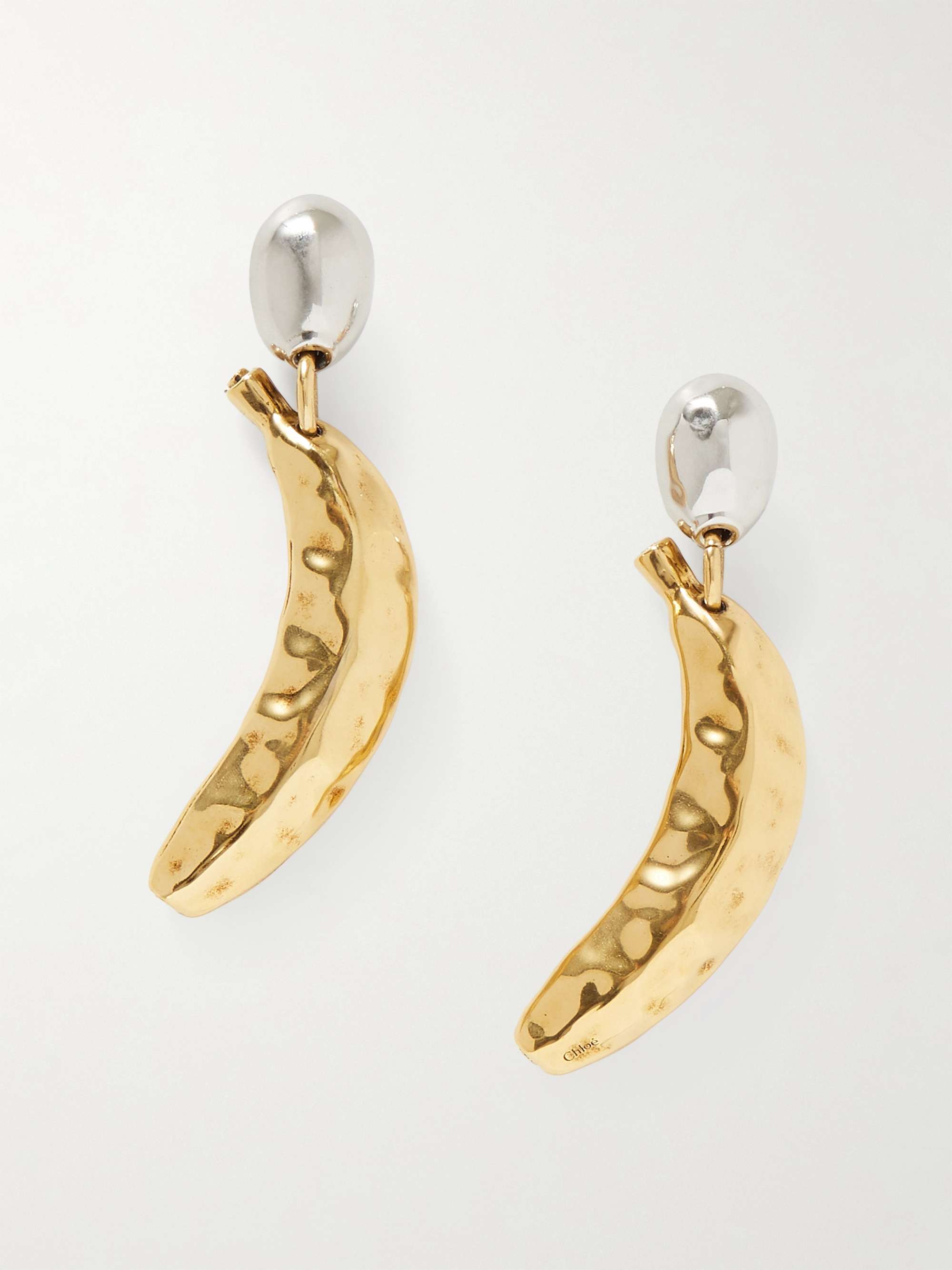 Silver- and Gold-Tone Earrings