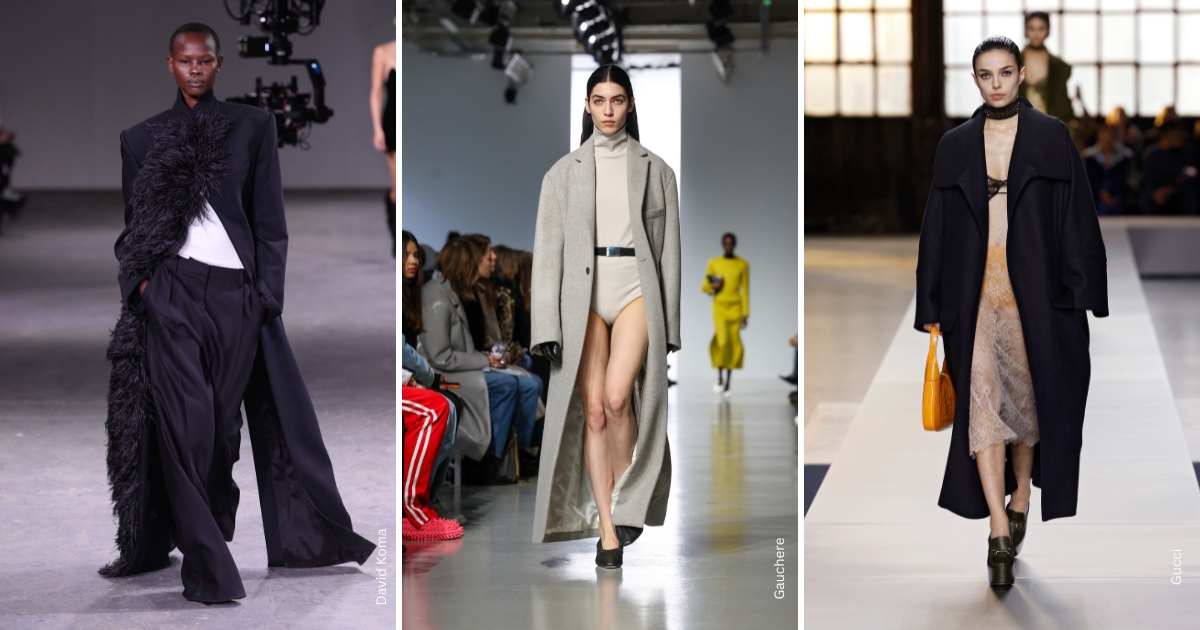 autumn/winter 24 coat trends