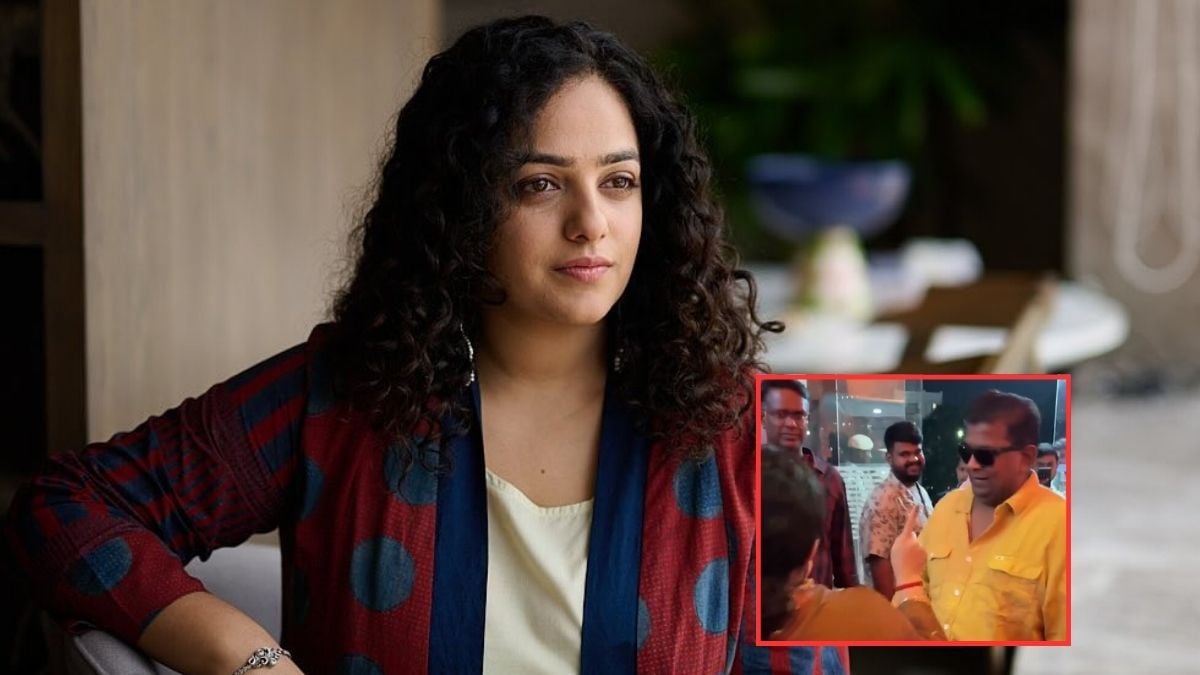 'Don't Squish Me': Nithya Menen Stops Director Mysskin From Hugging Her At Chennai Event (VIDEO)