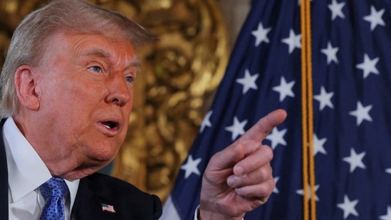 U.S. President-elect Donald Trump delivers remarks at Mar-a-Lago in Palm Beach, Florida, U.S., December 16, 2024. REUTERS/Brian Snyder TPX IMAGES OF THE DAY(REUTERS)