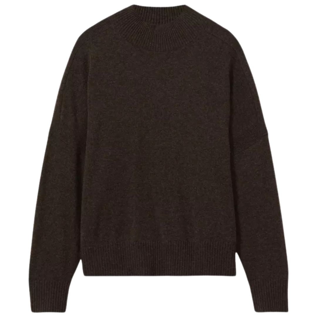 Reiss Alicia Funnel-neck Cashmere-Blend Jumper