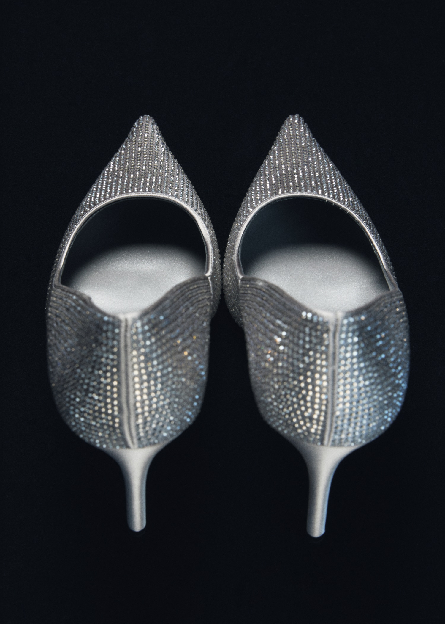 Rhinestone Heel Shoes - Women | Mango United Kingdom