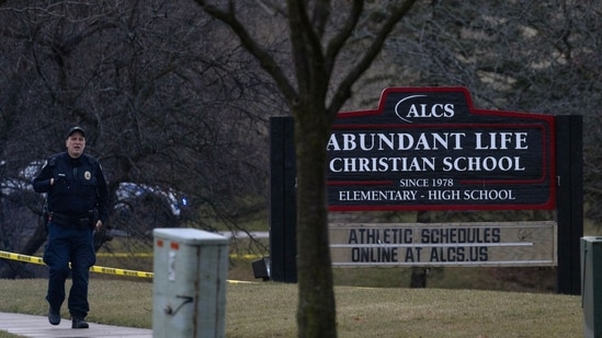 A second-grade student called 911 about the active shooting at Abundant Life Christian School, leading to immediate police action. Scott Olson/Getty Images/AFP (Photo by SCOTT OLSON / GETTY IMAGES NORTH AMERICA / Getty Images via AFP)(Getty Images via AFP)