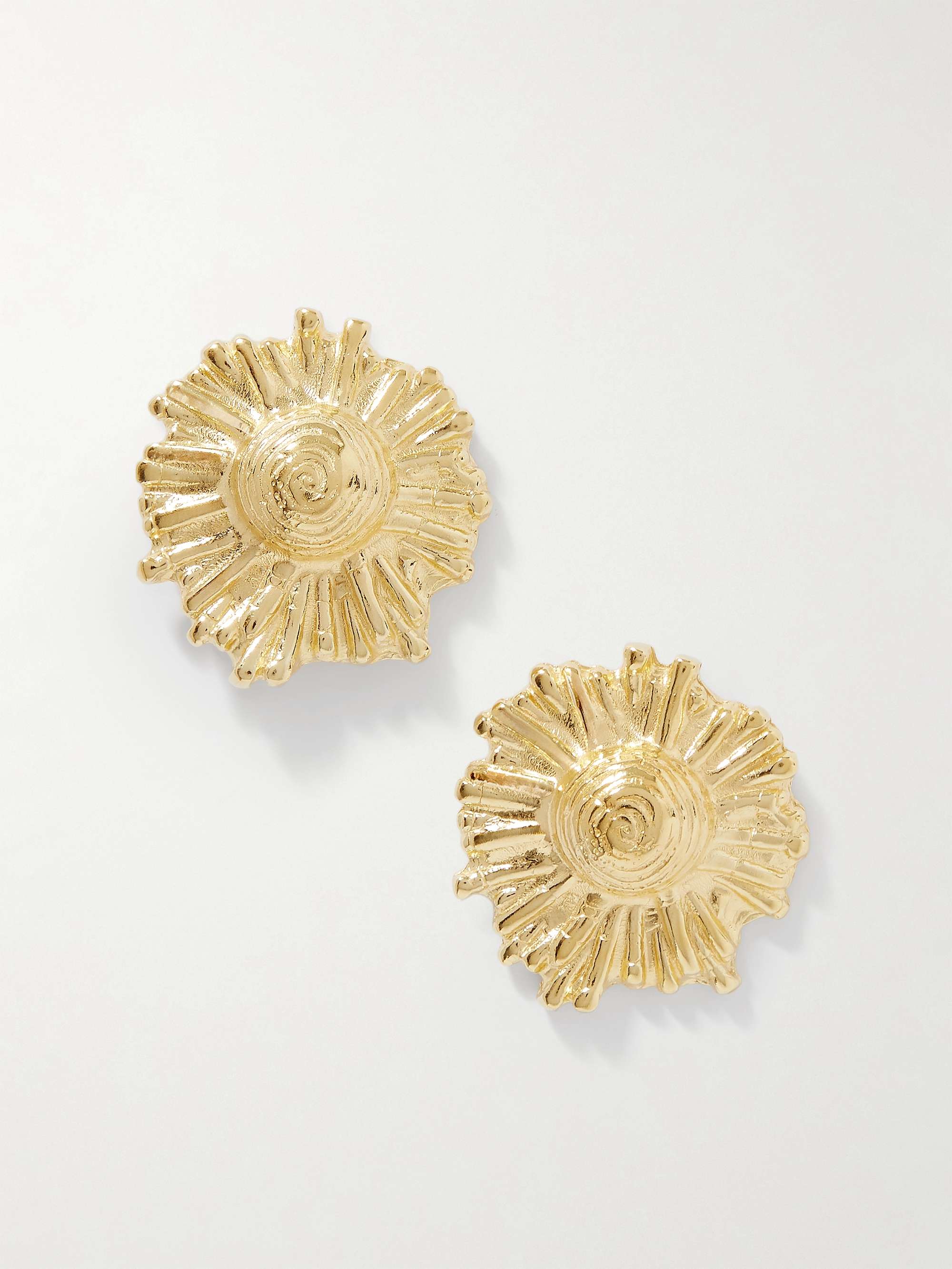 Ilios Gold-Plated Earrings